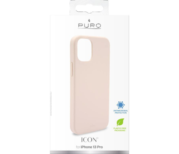 Puro Etui PURO ICON Anti-Microbial Cover do iPhone 13 Pro z ochro - 1464910 - zdjęcie 3